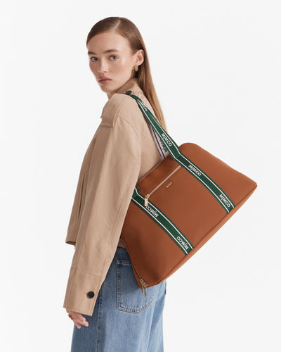 Squad Tote Bag - Walnut