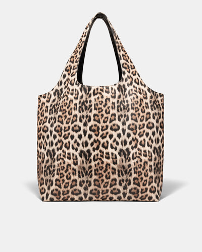 Brittany Tote Bag - Leopard