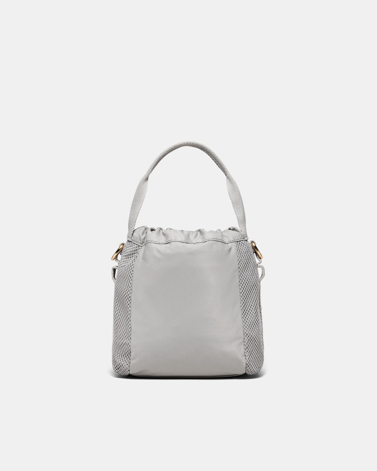 Cady Mini Bucket Crossbody Bag - Grey Sky