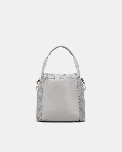 Cady Mini Bucket Crossbody Bag - Grey Sky