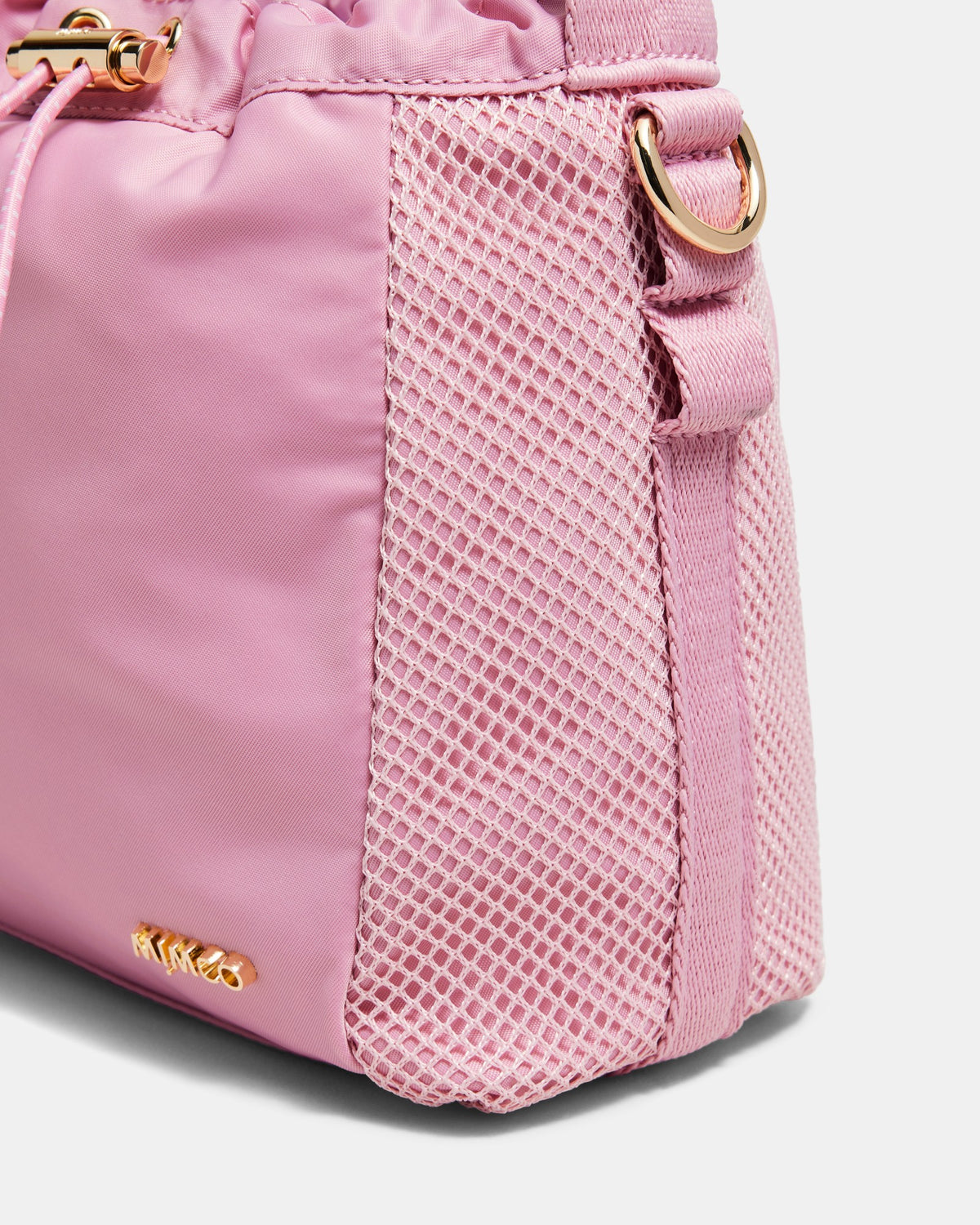 Cady Mini Bucket Crossbody Bag - Pink Dust