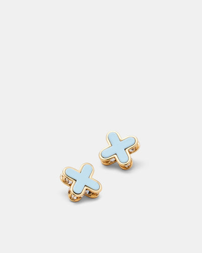 Dreamy Stud Earrings - Blue Haze