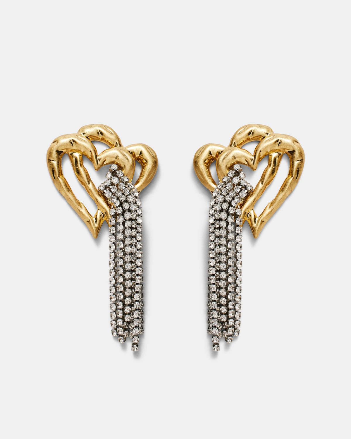 In Love With Me Earrings - Gold