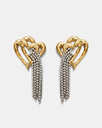 In Love With Me Earrings - Gold