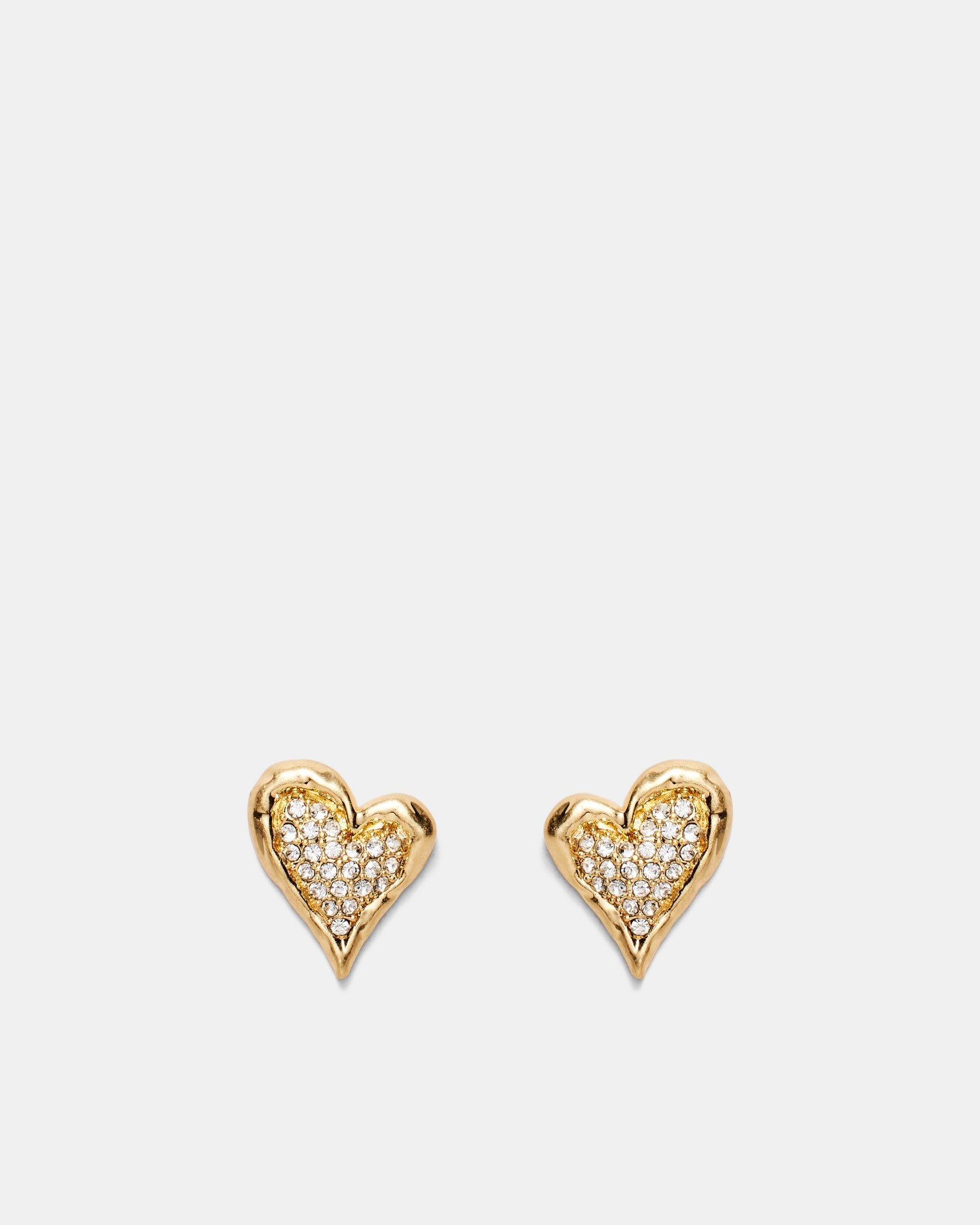 In Love With Me Stud Earrings - Gold