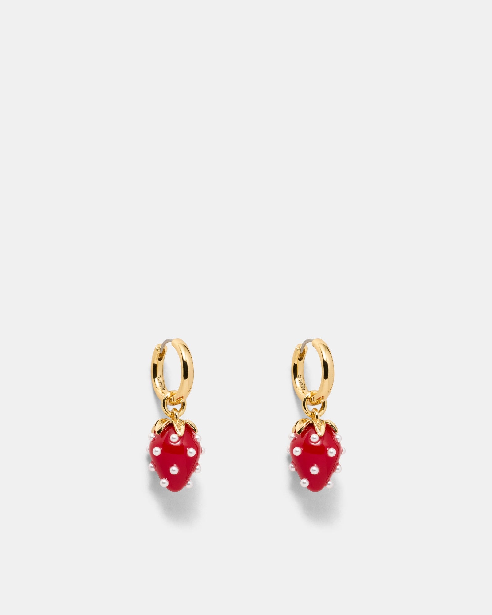 So Sweet Drop Earrings - Red