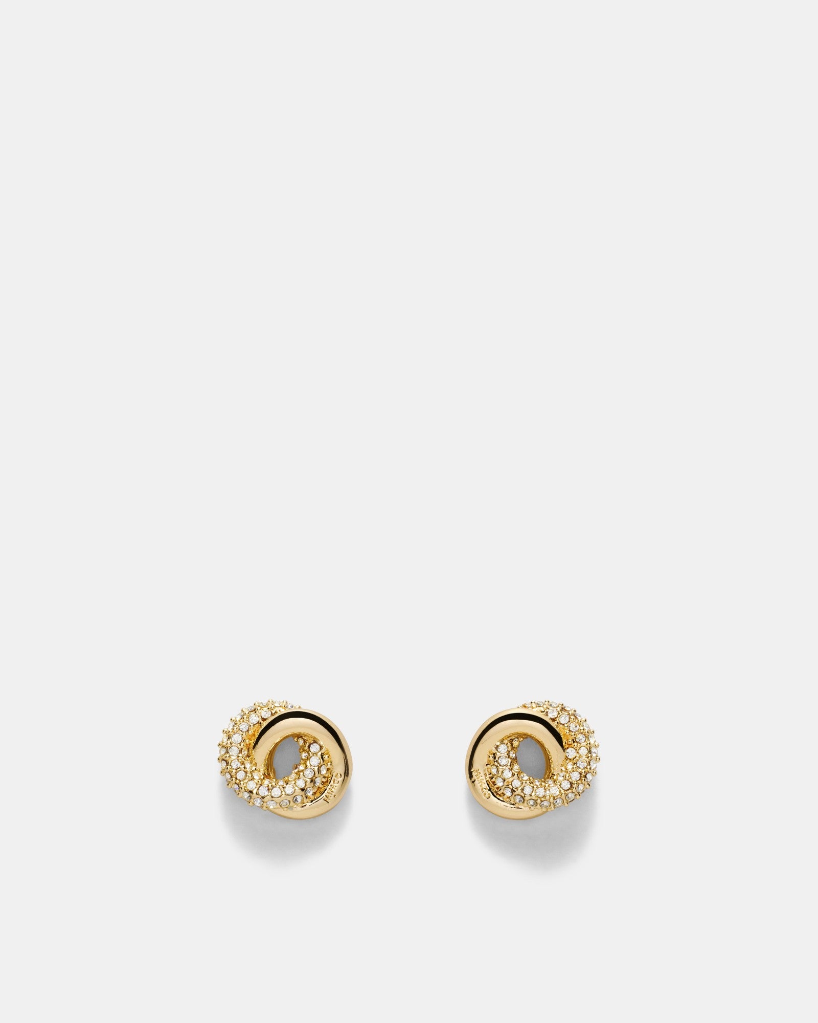 Resonance Stud Earrings - Gold