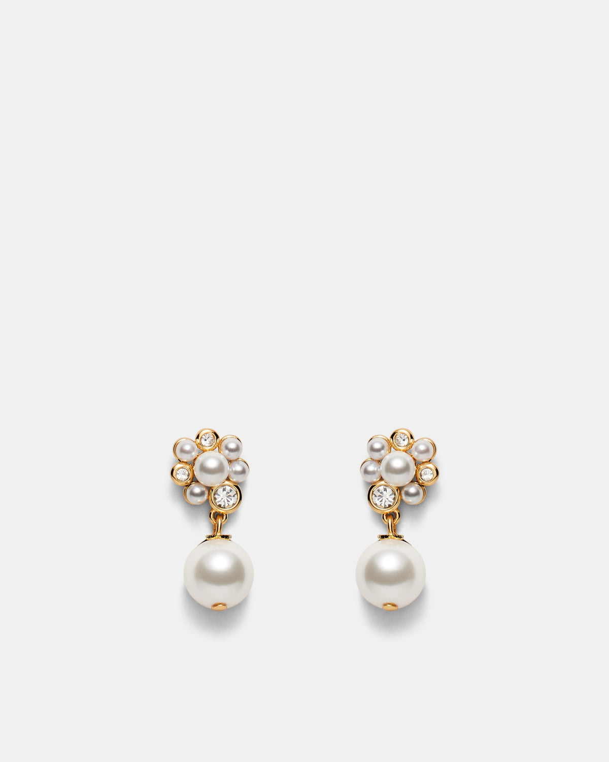 Bubbly Pearl Earrings - Pearl