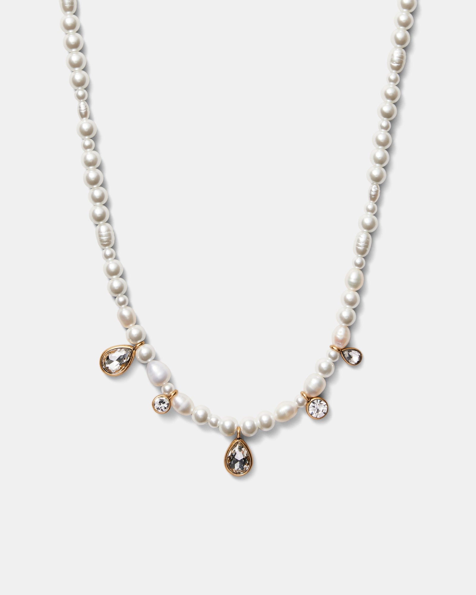 Bubbly Pearl Necklace - Pearl