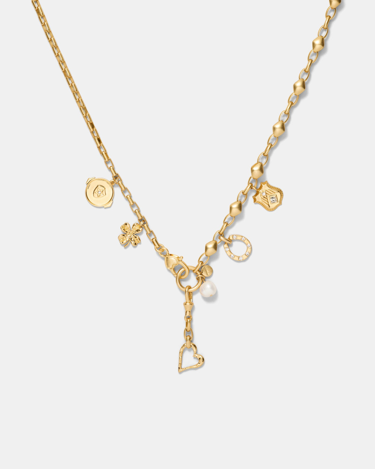 Charm N Cute Necklace - Gold
