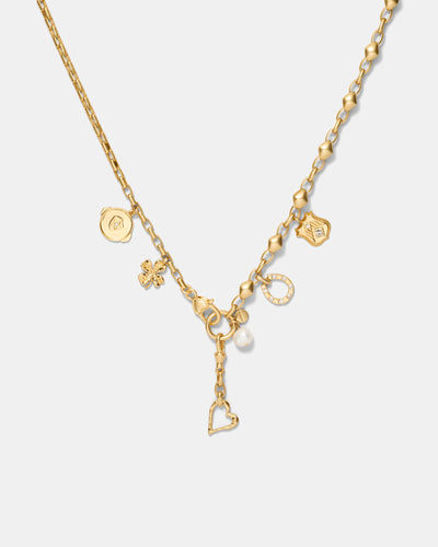 Charm N Cute Necklace - Gold