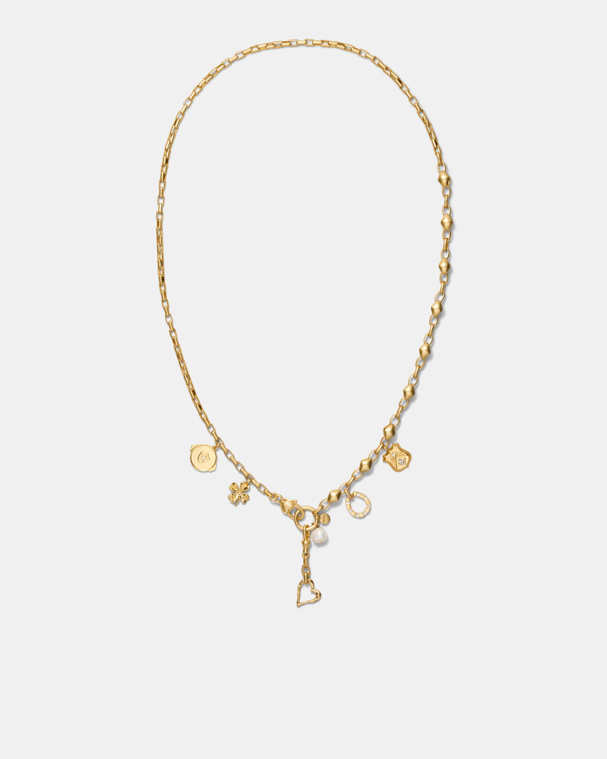 Charm N Cute Necklace - Gold