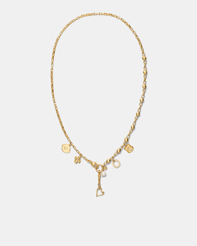 Charm N Cute Necklace - Gold