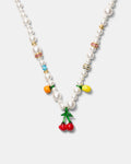 Cherry Pearl Necklace - Multicolour