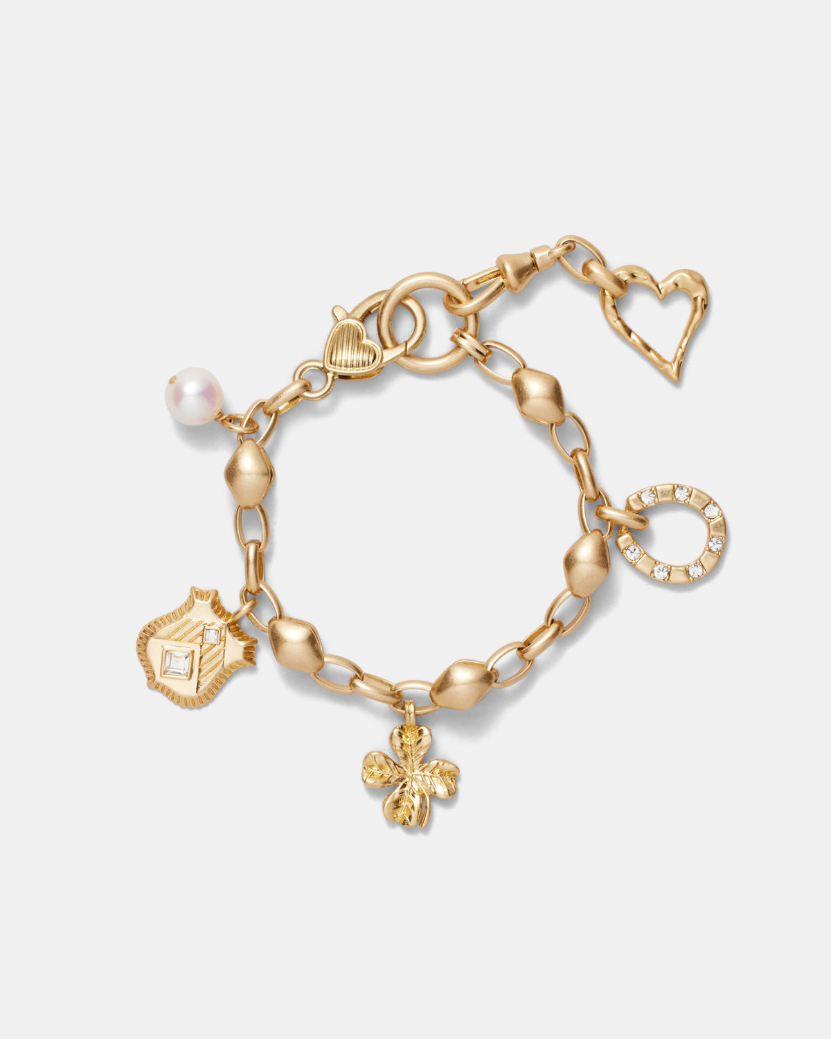 Charm N Cute Bracelet - Gold