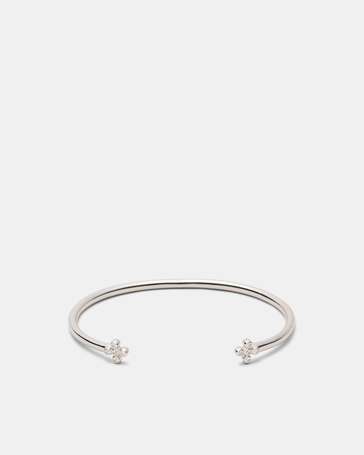 Anthos Cuff Bracelet - Silver