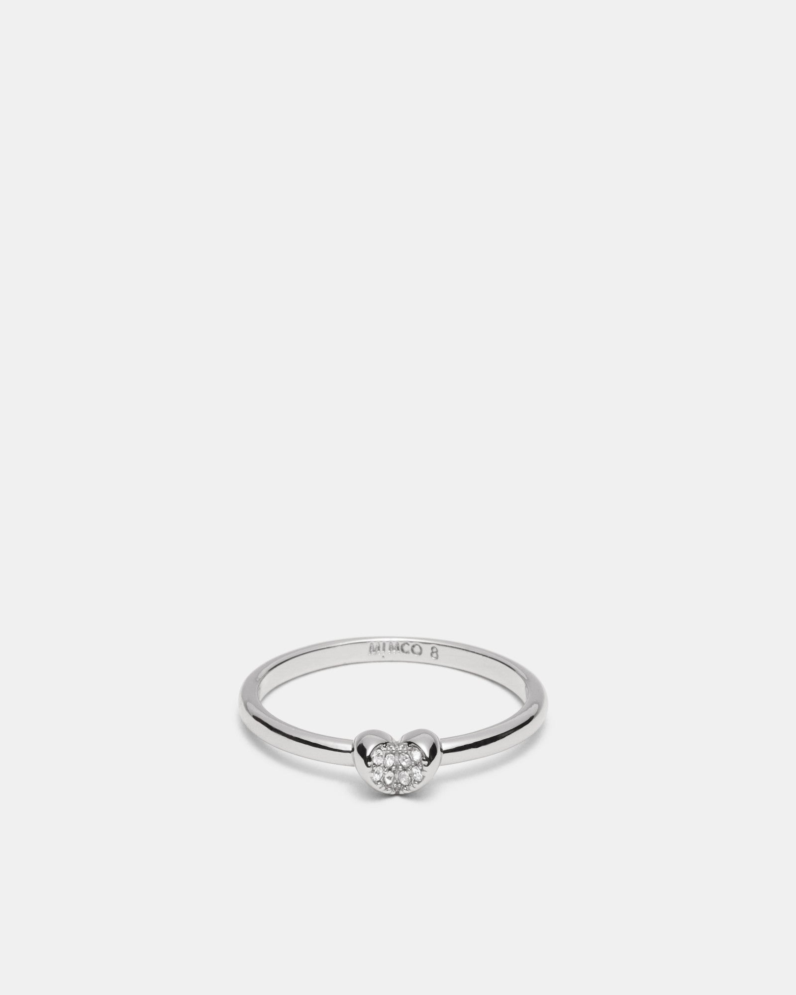 Heart To Heart Ring - Silver