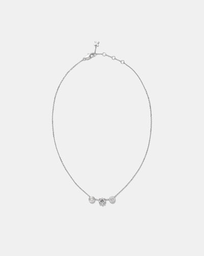Glitters Necklace - Silver