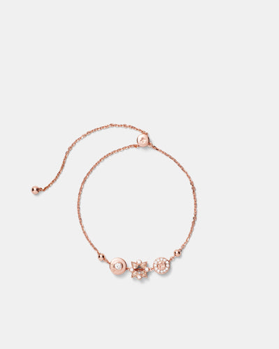 Glitters Toggle Bracelet - Rose Gold
