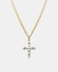 Emotional Cross Necklace - Black