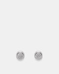 Reflect Stud Earrings - Silver