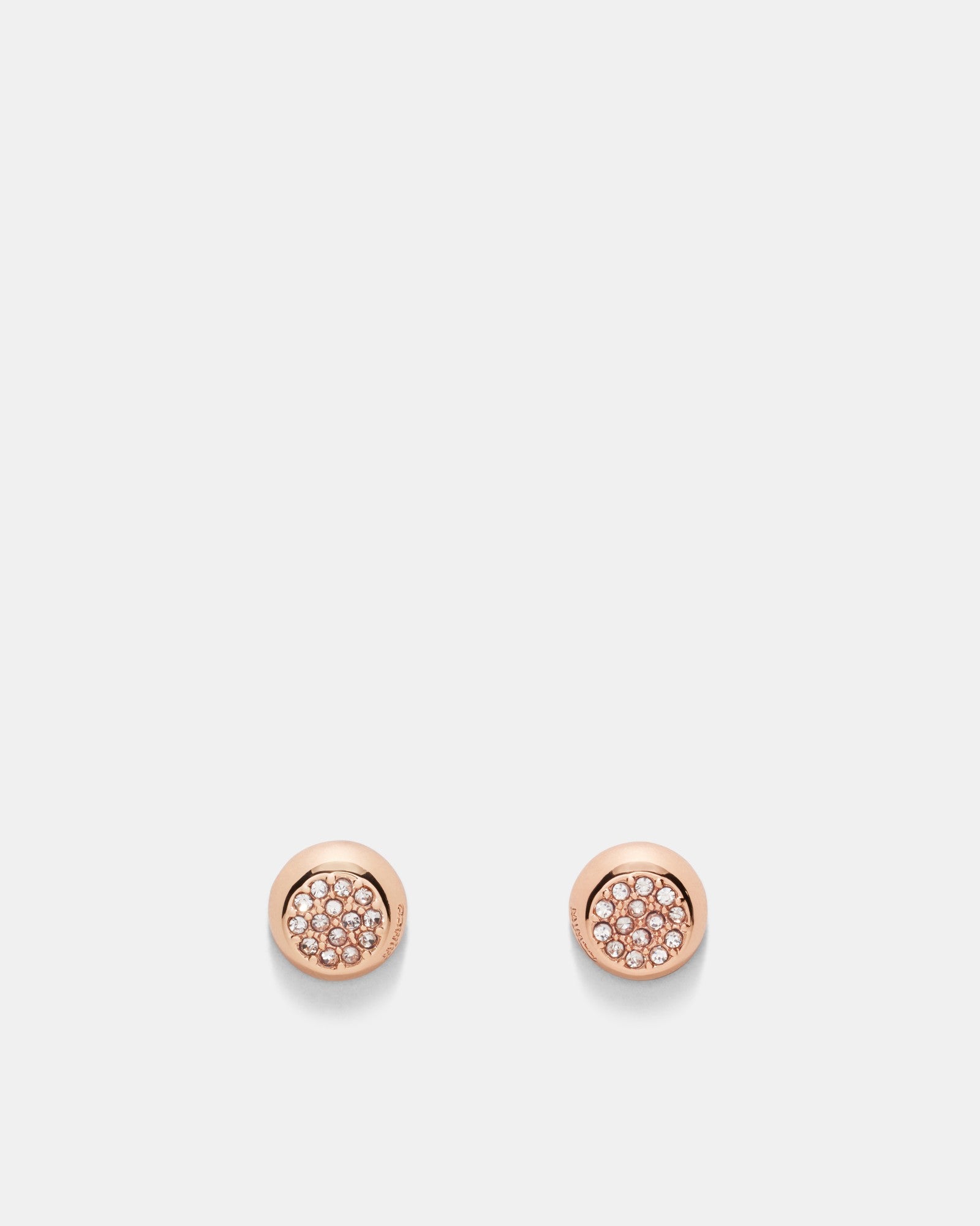 Reflect Stud Earrings - Rose Gold