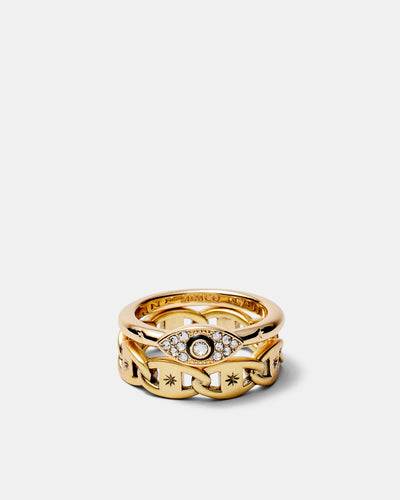 Emotional Ring Set - Gold