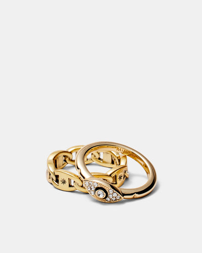 Emotional Ring Set - Gold