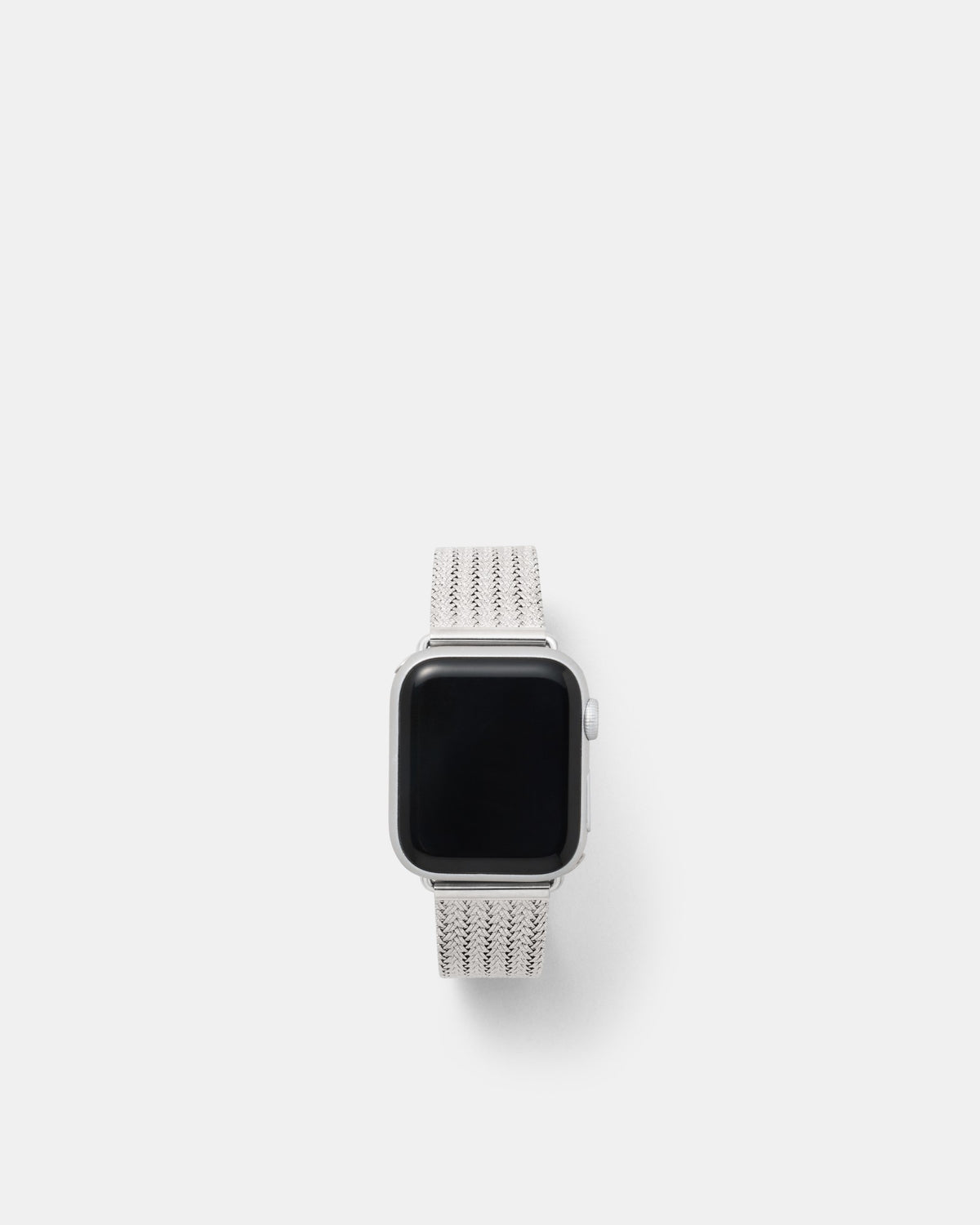 40mm Mesh Watch Band - Silver
