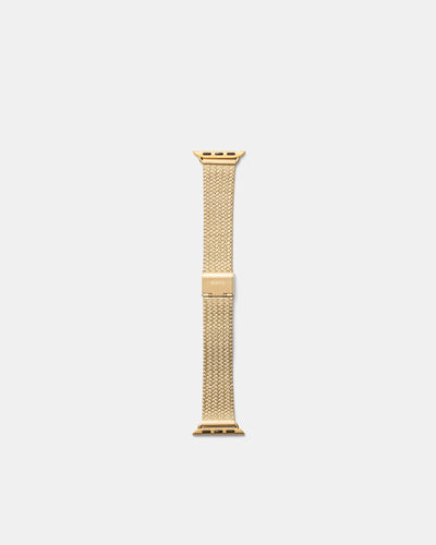 40mm Mesh Watch Band - Gold