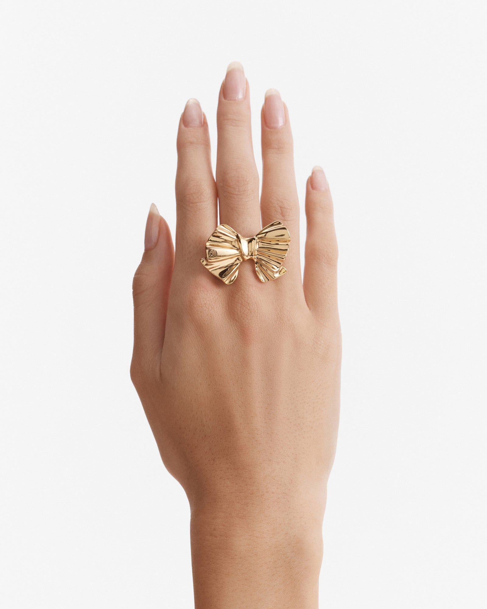 Girl Squad Bow Ring - Gold