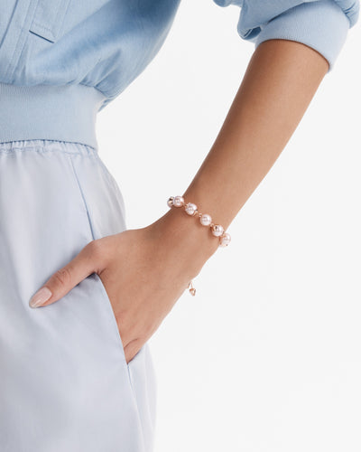 Fabulous Pearl Toggle Bracelet - Ballet