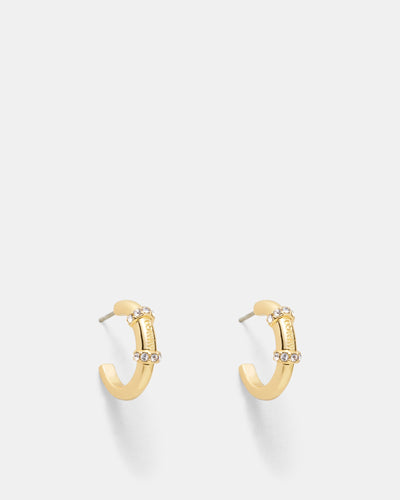 Miss Mim Hoop Earrings - Gold