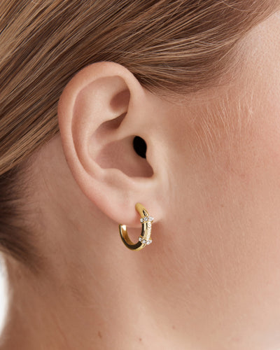 Miss Mim Hoop Earrings - Gold