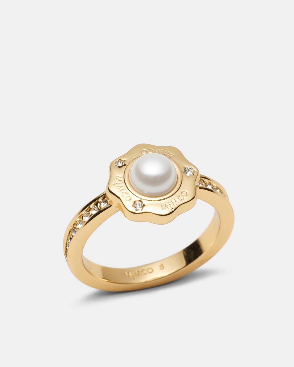 Just Perfect Pearl Ring - Gold