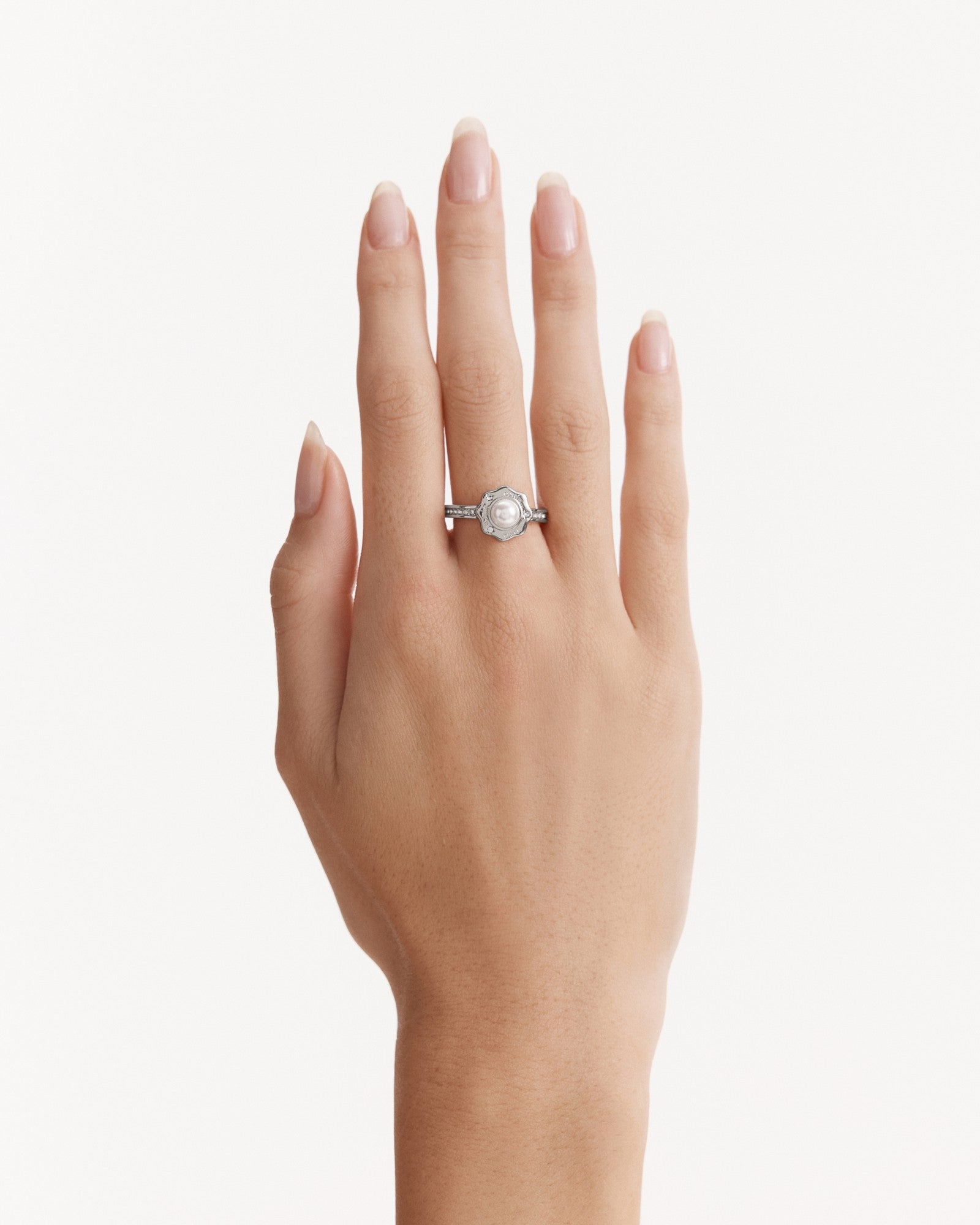 Just Perfect Pearl Ring - Silver