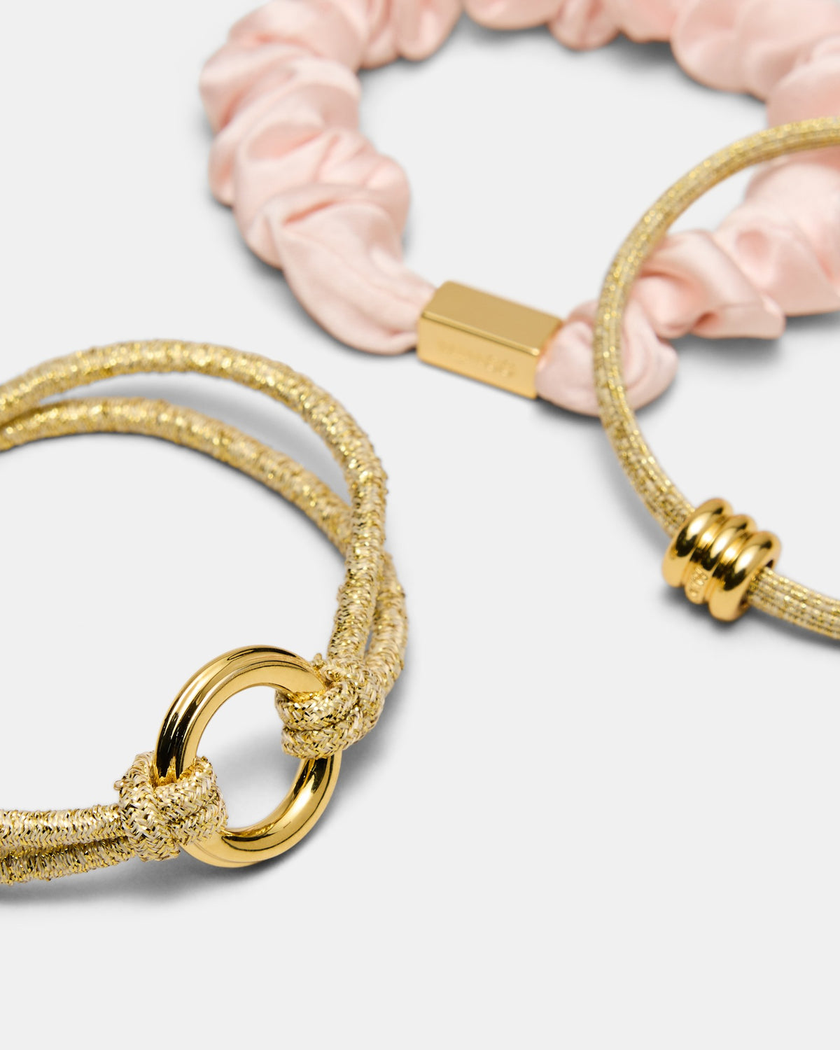 Sensation Hair Tie Set - Gold
