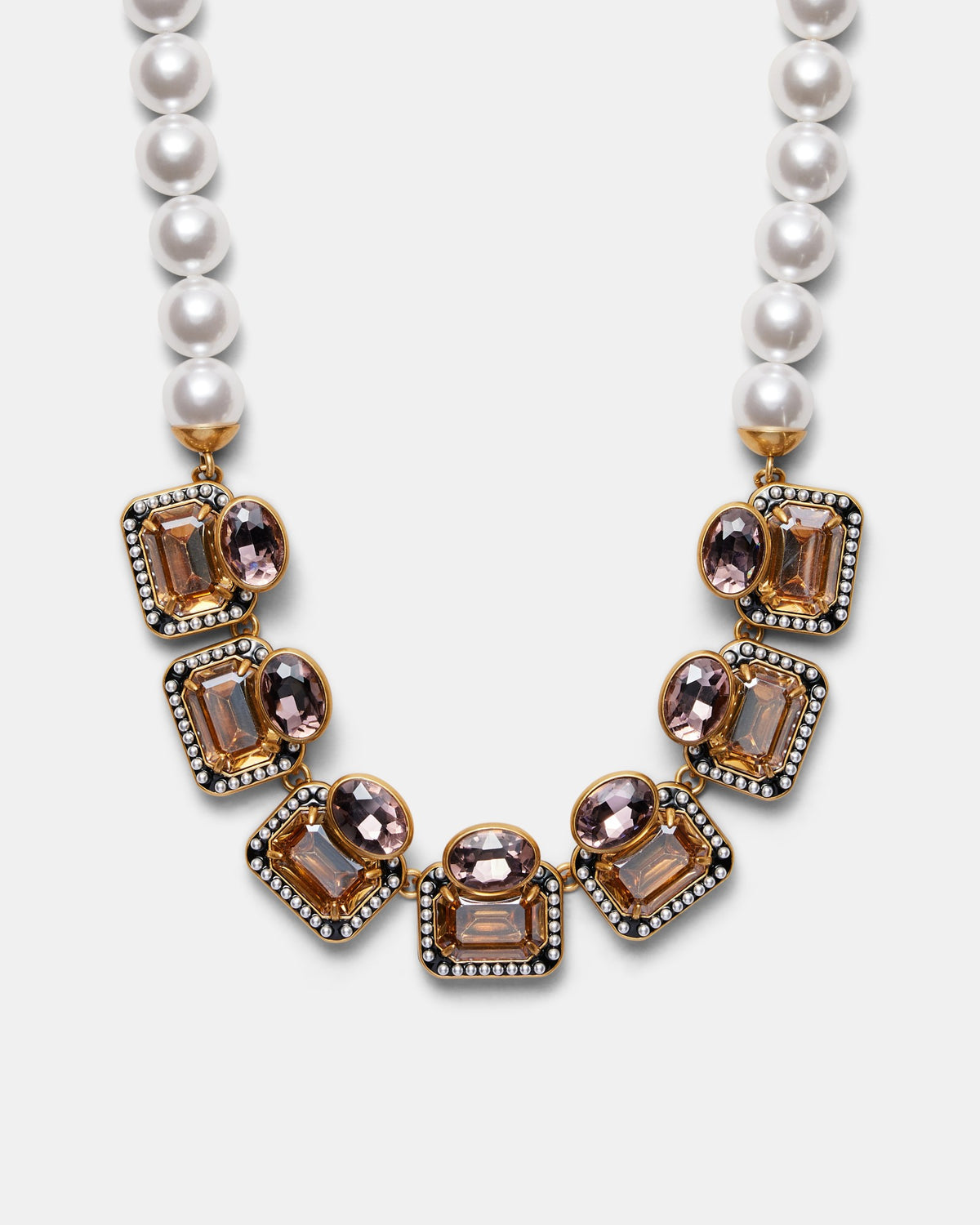 Demeanour Necklace - WINE
