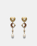 Emotional Drop Earrings - Gold