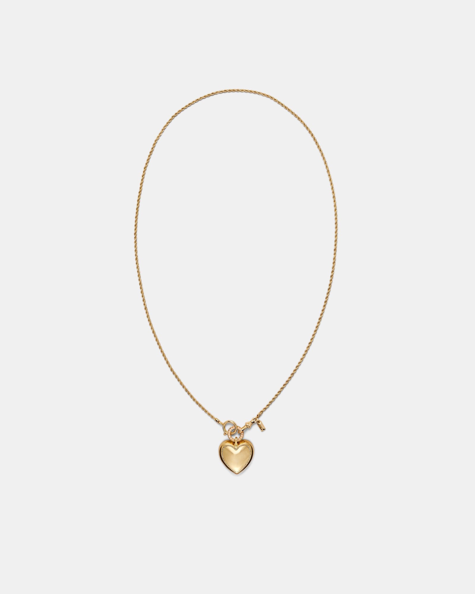 Obsessed Heart Necklace - Gold
