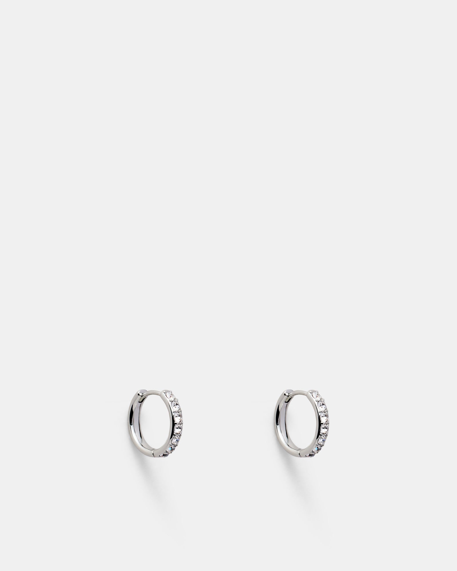 Emotional Huggie Hoop Earrings - Gold