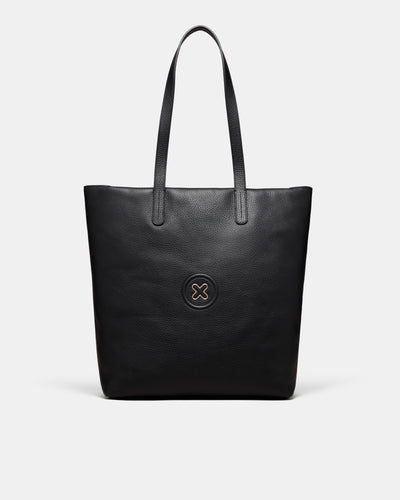 Bay Tote Bag - Black Light Gold