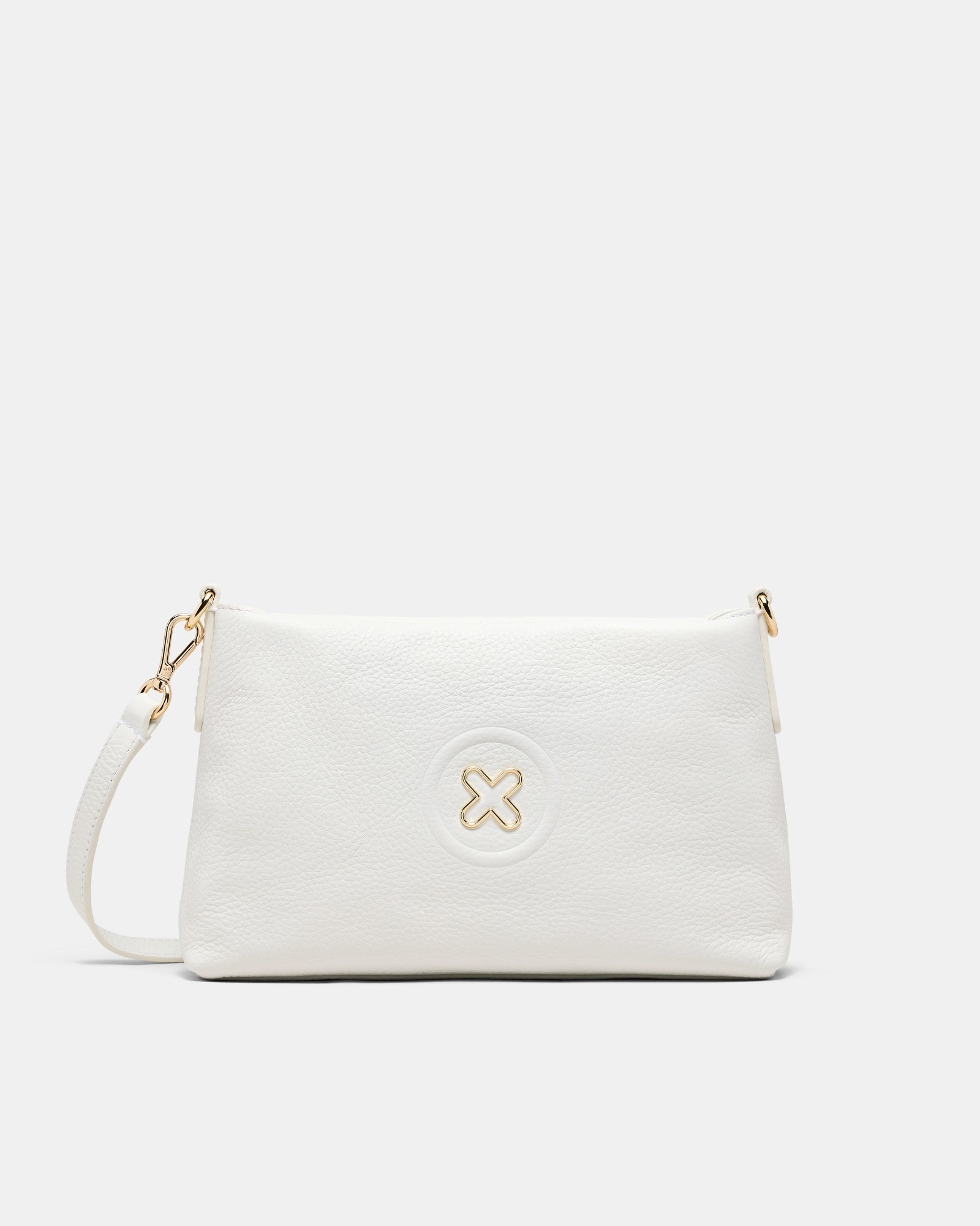 Bay Strap Crossbody Bag - White