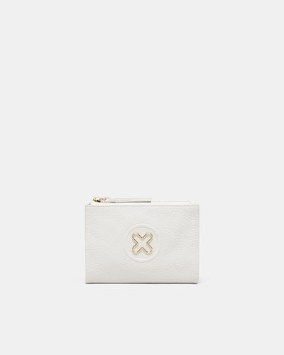 Bay Small Wallet - White