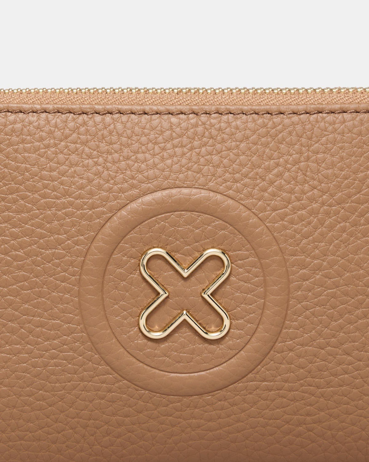 Bay Medium Pouch - Caramel