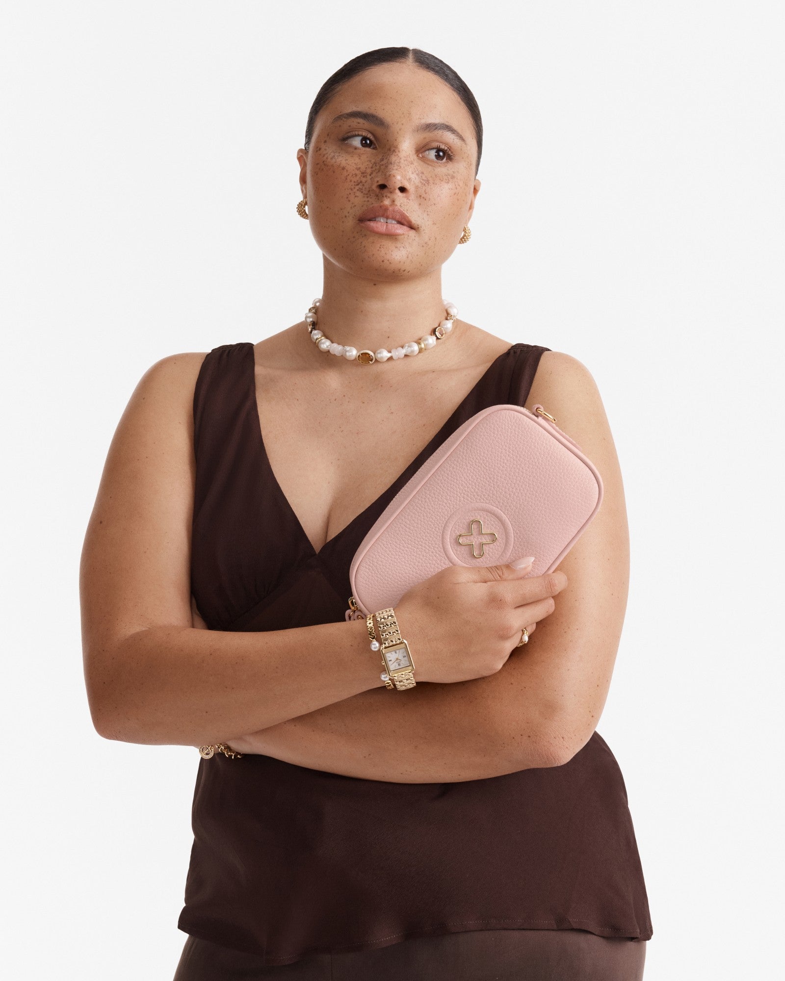 Bay Camera Pouch - Pink Dust