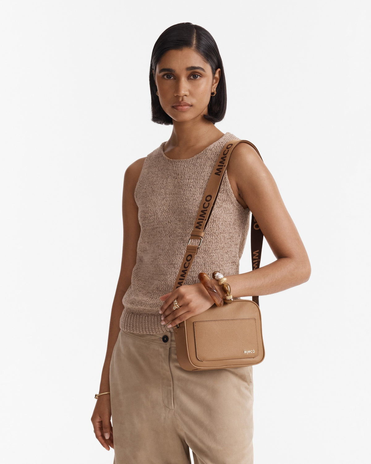 Northcote Camera Crossbody Bag - Caramel