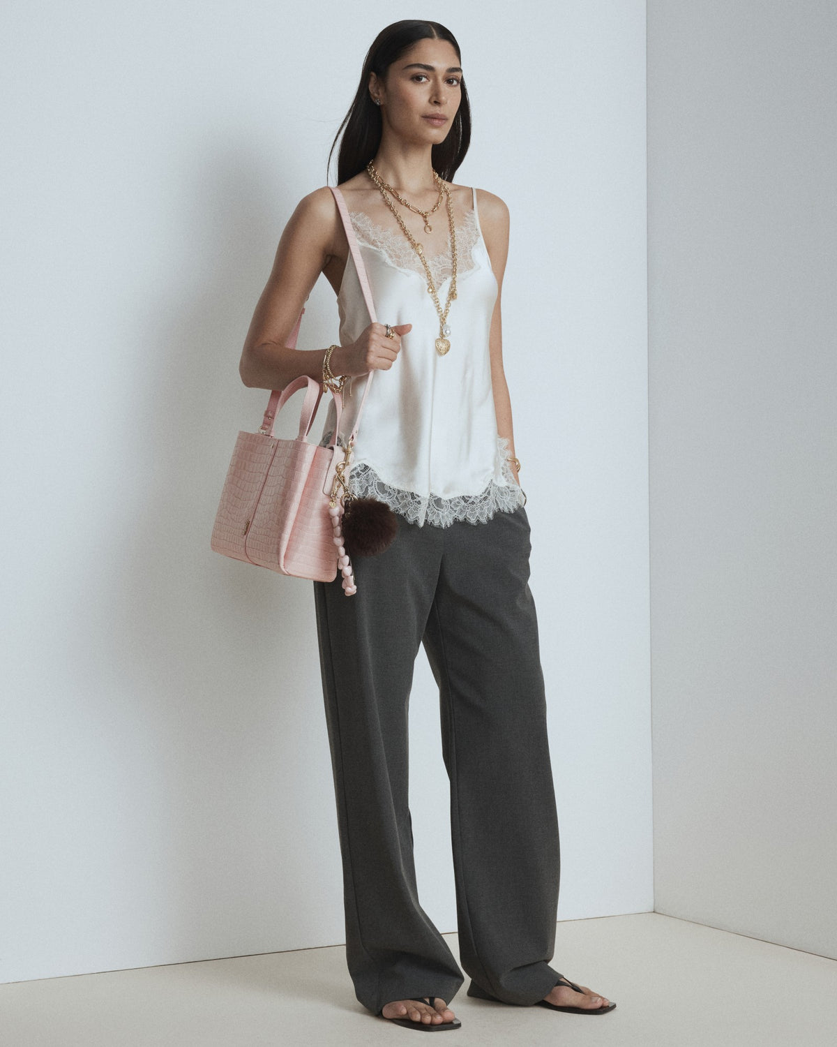 Metro Mini Tote Bag - Pink Dust