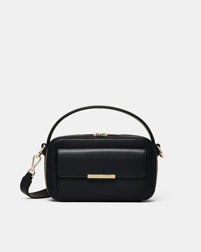 Misty Grab Crossbody Bag - Black