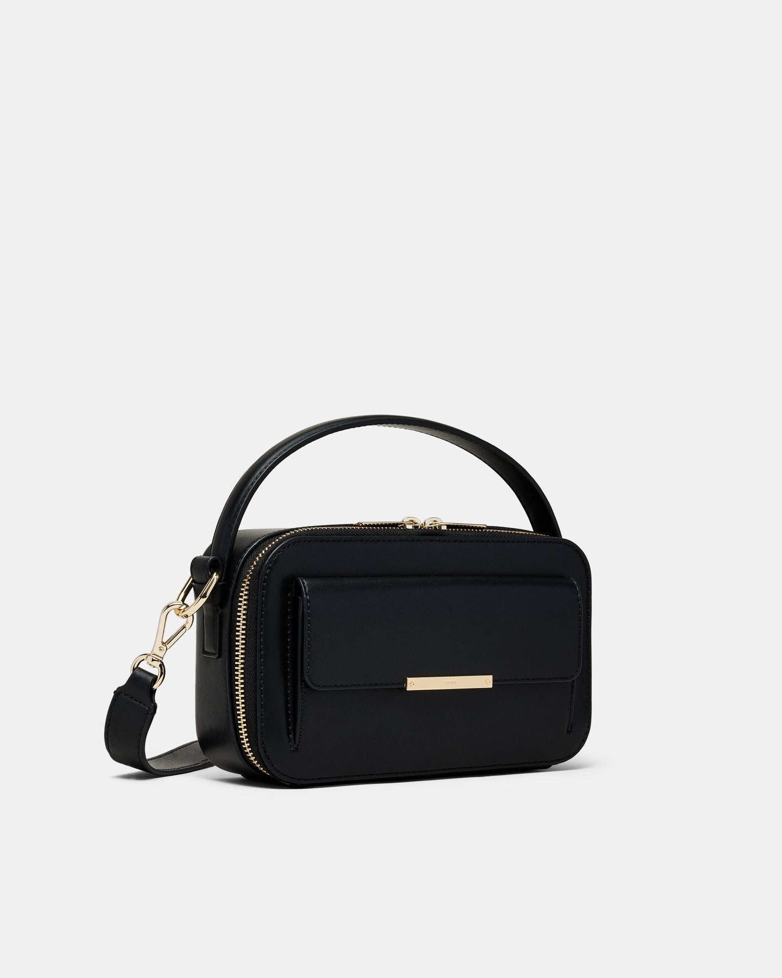 Misty Grab Crossbody Bag - Black